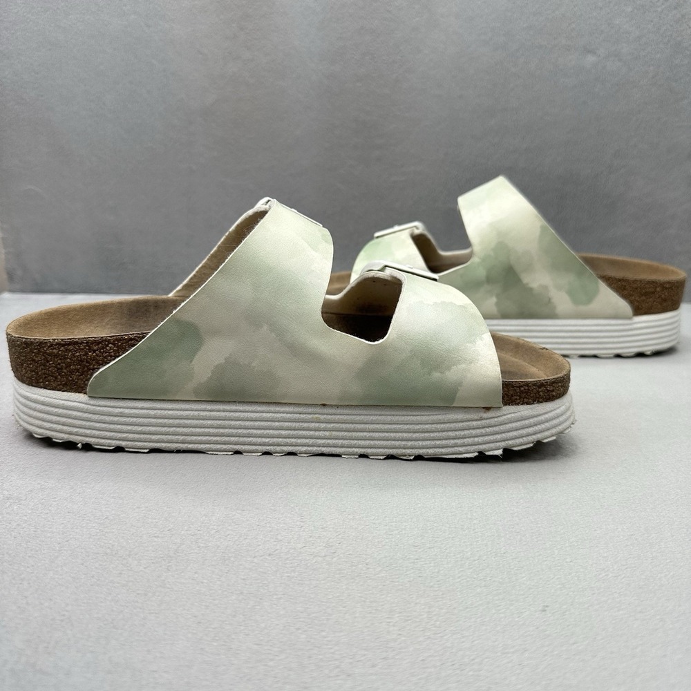 Birkenstock Papillio Arizona Womens Size 8 (EU 39) Sandals Watercolor Green - Picture 5 of 8